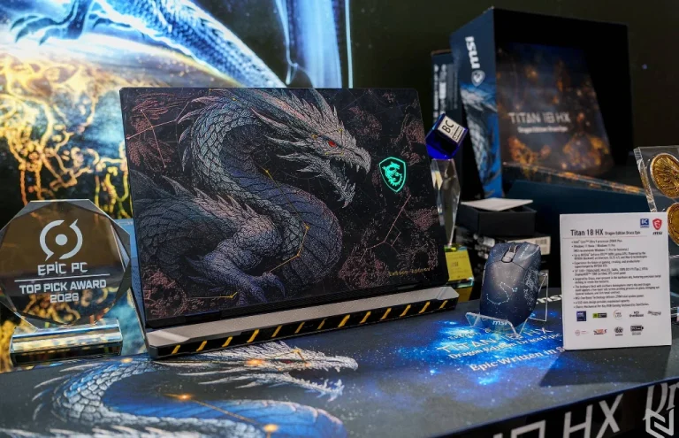 MSI представила ексклюзивний Titan 18 HX Dragon Edition: флагманський ноутбук з RTX 5090, 96 ГБ оперативної пам’яті та унікальним дизайном